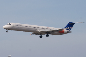 Scandinavian Airlines - SAS - McDonnell Douglas MD-82, SE-DIL